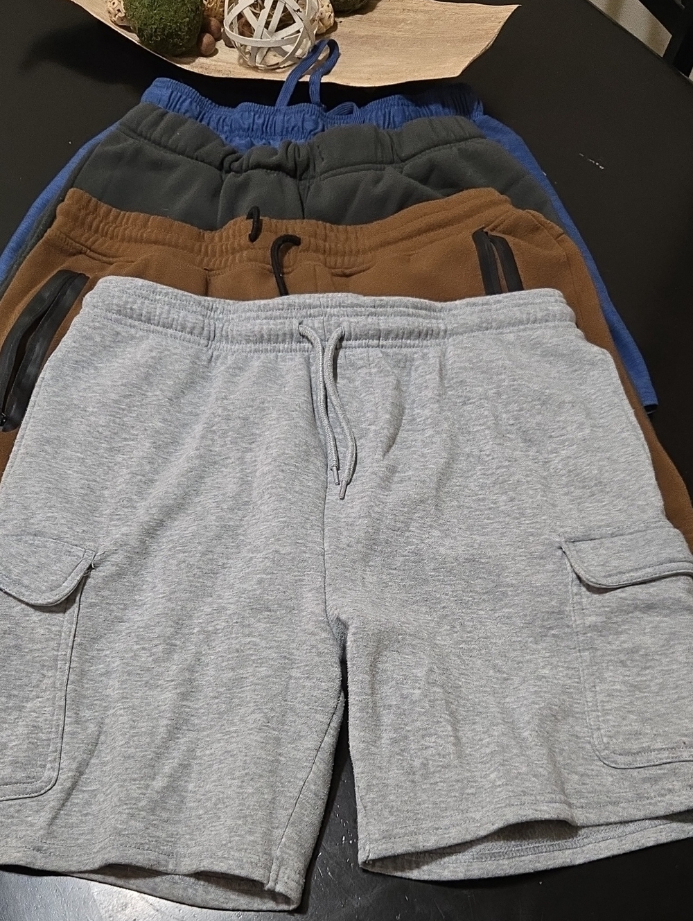Brooklyn Cloth Kids Shorts - Blue, Gray, Olive & Brown - Picture 11 of 11